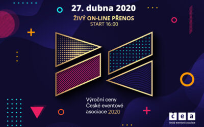 Vyhlášení vítězů o nejlepší event roku Výroční ceny ČEA 2020