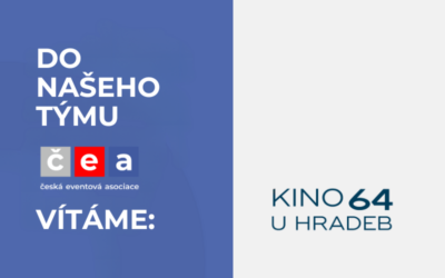 V ČEA vítáme nového člena, společnost KINO 64 U HRADEB